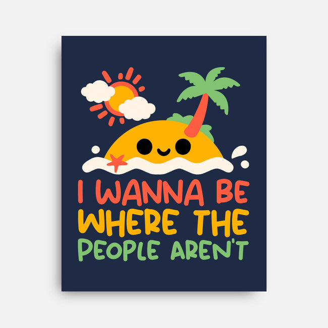 Antisocial Desert Island-None-Stretched-Canvas-NemiMakeit