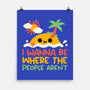 Antisocial Desert Island-None-Matte-Poster-NemiMakeit