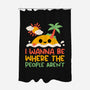 Antisocial Desert Island-None-Polyester-Shower Curtain-NemiMakeit