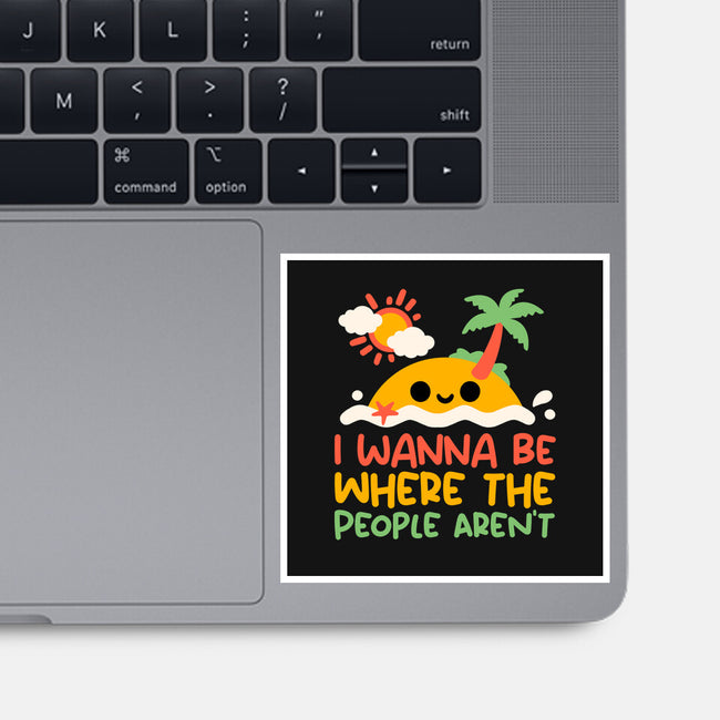 Antisocial Desert Island-None-Glossy-Sticker-NemiMakeit