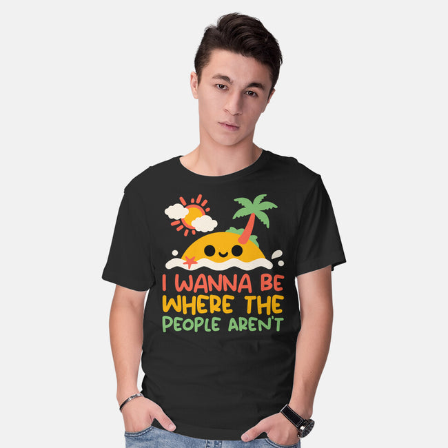 Antisocial Desert Island-Mens-Basic-Tee-NemiMakeit