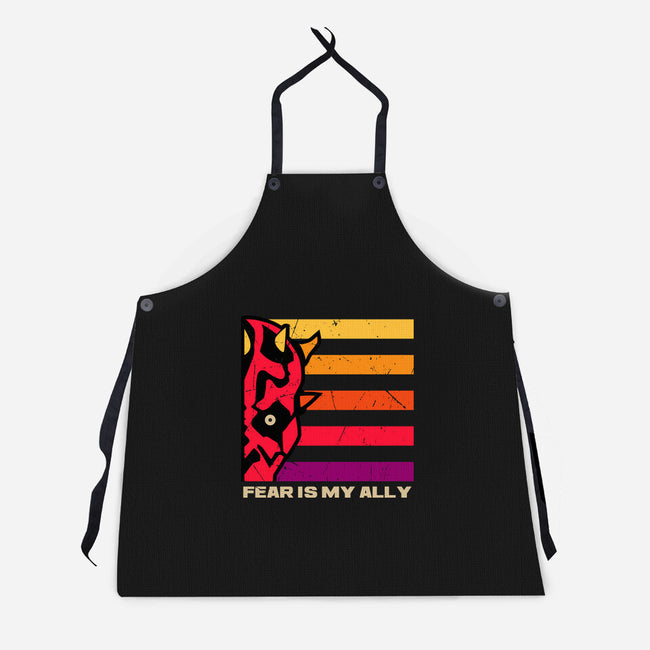 Face Of Fearless-Unisex-Kitchen-Apron-spoilerinc