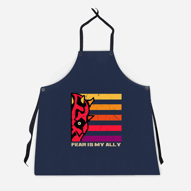 Face Of Fearless-Unisex-Kitchen-Apron-spoilerinc