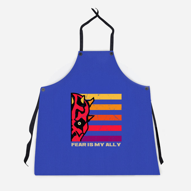Face Of Fearless-Unisex-Kitchen-Apron-spoilerinc