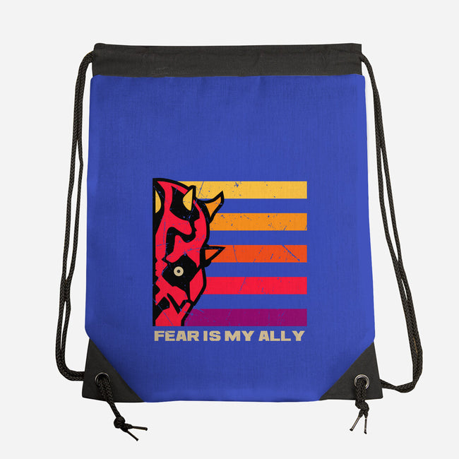 Face Of Fearless-None-Drawstring-Bag-spoilerinc