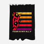 Face Of Fearless-None-Polyester-Shower Curtain-spoilerinc