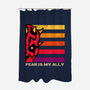 Face Of Fearless-None-Polyester-Shower Curtain-spoilerinc