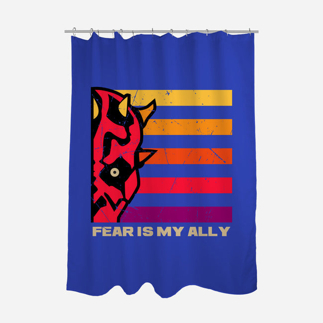 Face Of Fearless-None-Polyester-Shower Curtain-spoilerinc