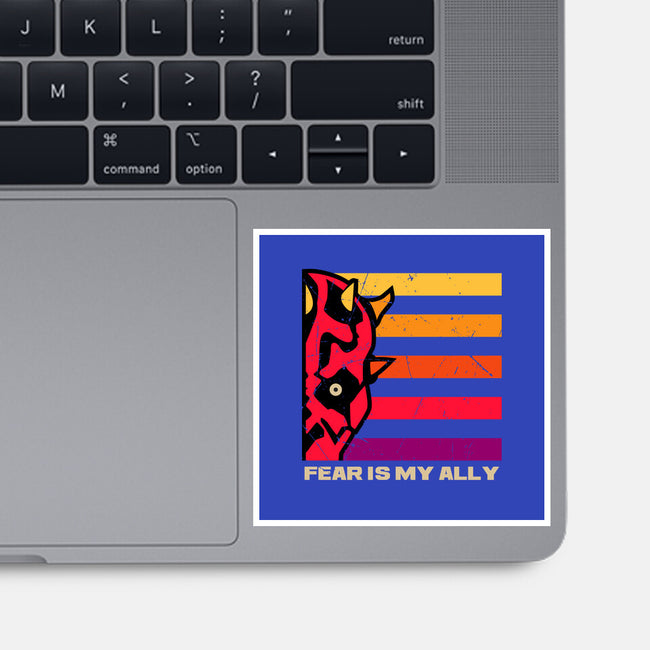 Face Of Fearless-None-Glossy-Sticker-spoilerinc