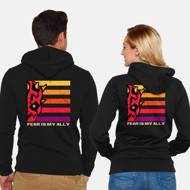 Face Of Fearless-Unisex-Zip-Up-Sweatshirt-spoilerinc