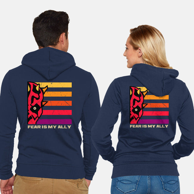 Face Of Fearless-Unisex-Zip-Up-Sweatshirt-spoilerinc