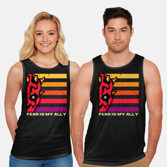 Face Of Fearless-Unisex-Basic-Tank-spoilerinc