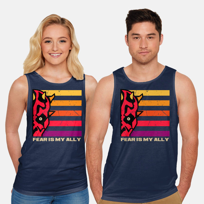 Face Of Fearless-Unisex-Basic-Tank-spoilerinc