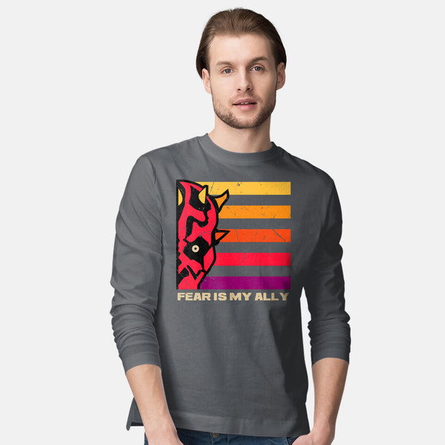 Face Of Fearless-Mens-Long Sleeved-Tee-spoilerinc