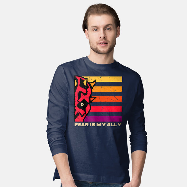 Face Of Fearless-Mens-Long Sleeved-Tee-spoilerinc