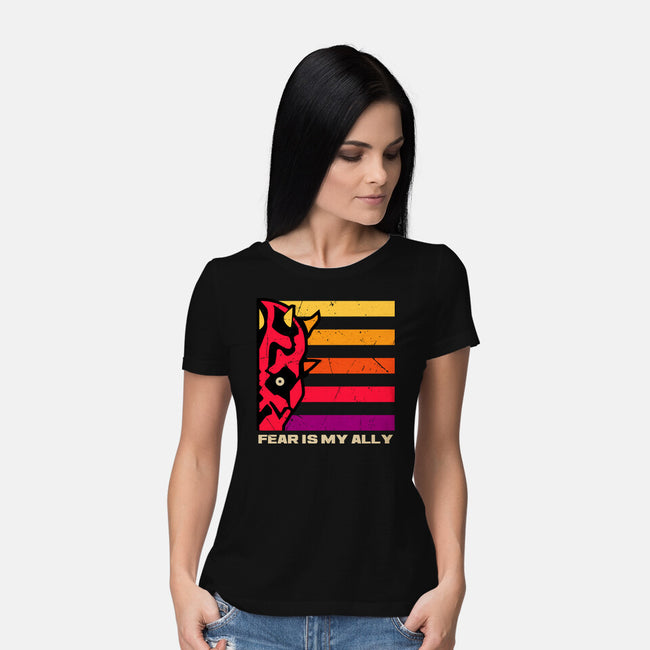 Face Of Fearless-Womens-Basic-Tee-spoilerinc