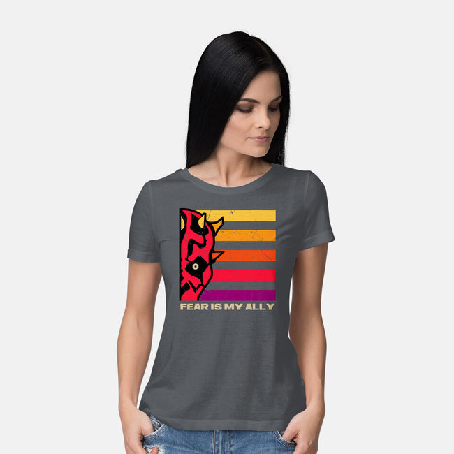 Face Of Fearless-Womens-Basic-Tee-spoilerinc