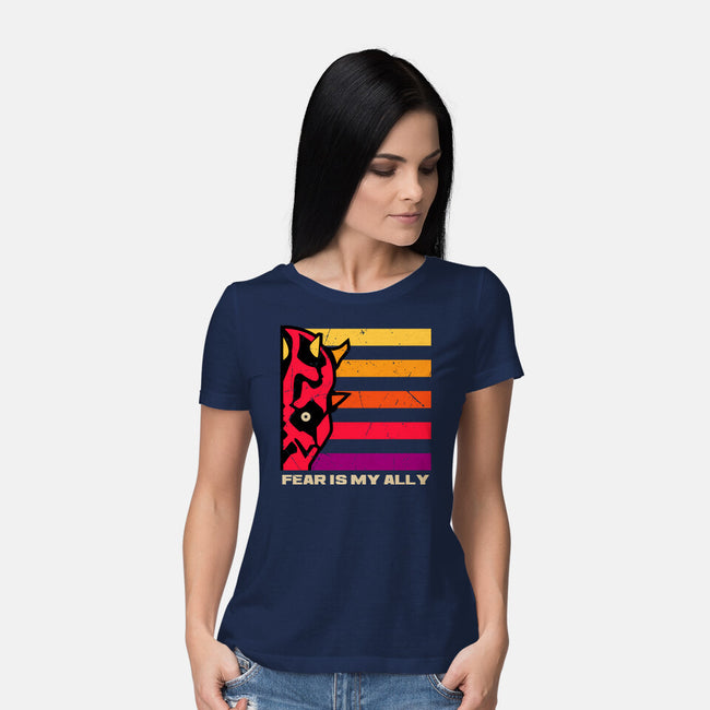 Face Of Fearless-Womens-Basic-Tee-spoilerinc