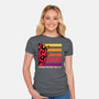 Face Of Fearless-Womens-Fitted-Tee-spoilerinc