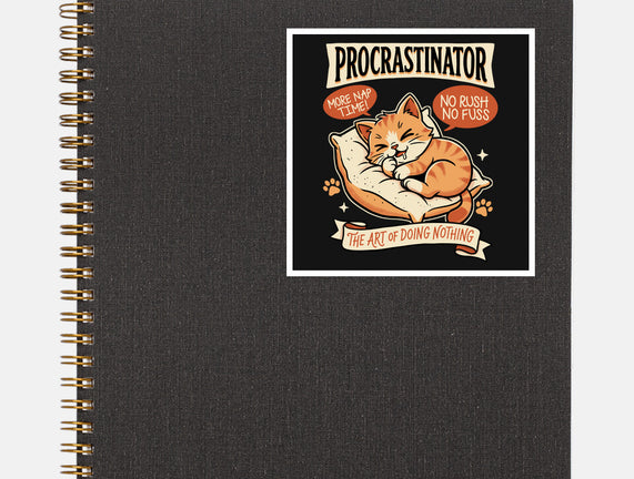 Procrastinator Cat