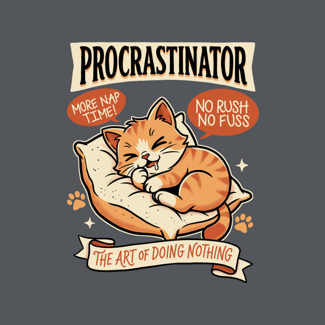 Procrastinator Cat-Unisex-Crew Neck-Sweatshirt-P1yu5h