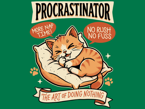 Procrastinator Cat