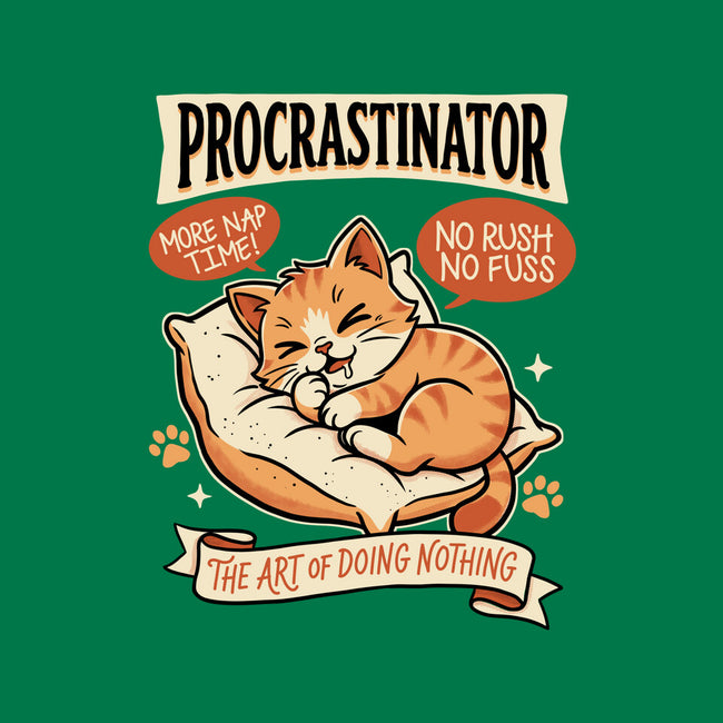 Procrastinator Cat-Unisex-Crew Neck-Sweatshirt-P1yu5h