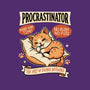 Procrastinator Cat-None-Drawstring-Bag-P1yu5h