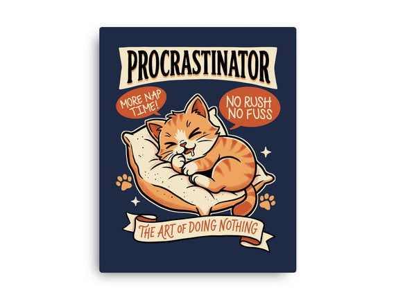 Procrastinator Cat