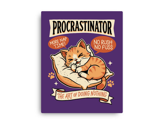 Procrastinator Cat