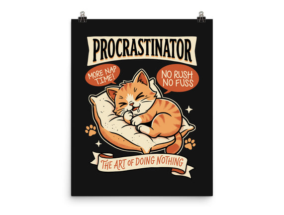 Procrastinator Cat