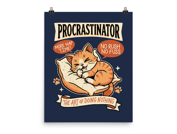 Procrastinator Cat