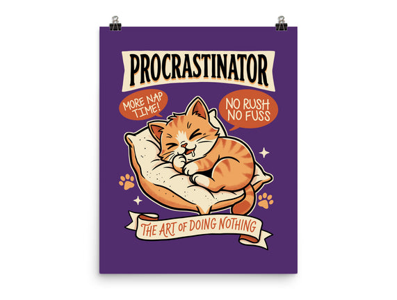 Procrastinator Cat