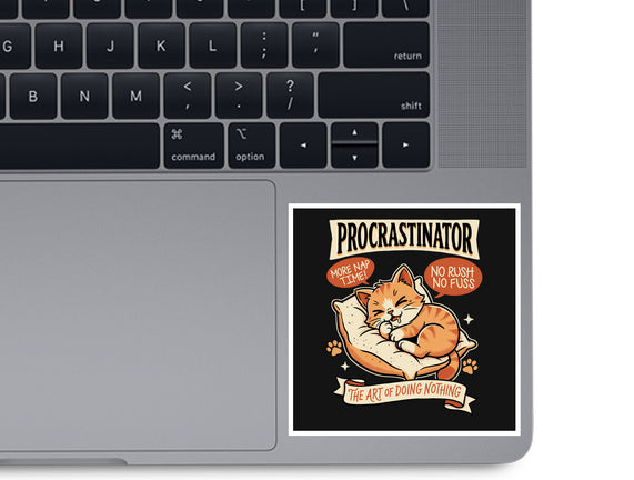Procrastinator Cat
