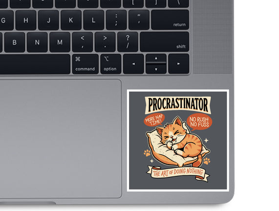 Procrastinator Cat