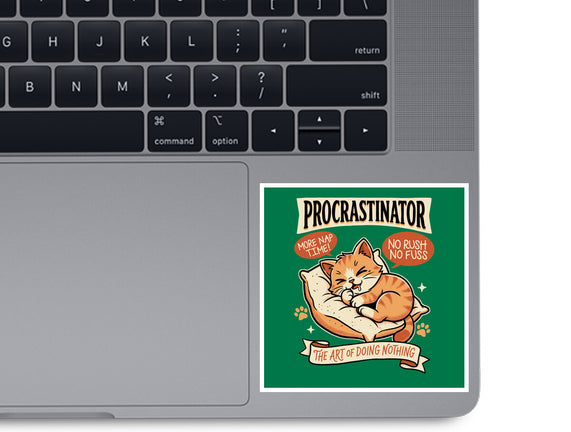 Procrastinator Cat