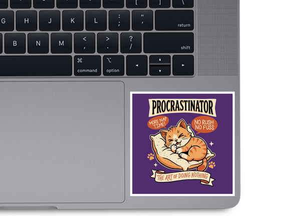 Procrastinator Cat