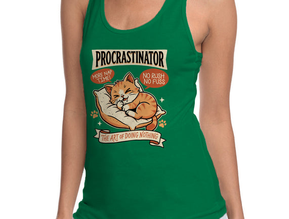 Procrastinator Cat