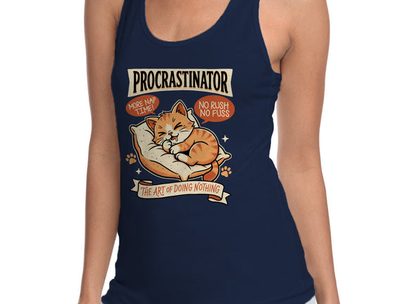 Procrastinator Cat
