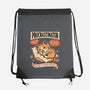 Procrastinator Cat-None-Drawstring-Bag-P1yu5h