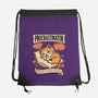 Procrastinator Cat-None-Drawstring-Bag-P1yu5h