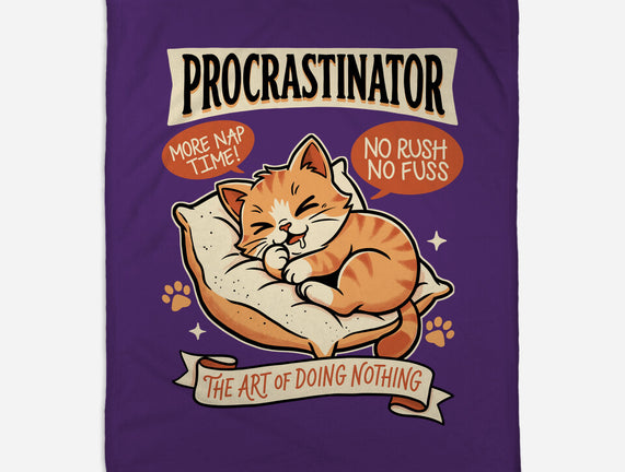 Procrastinator Cat