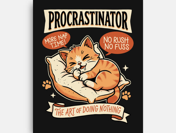 Procrastinator Cat