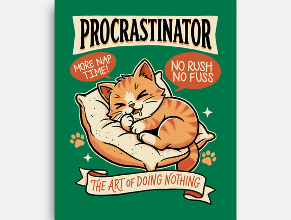 Procrastinator Cat