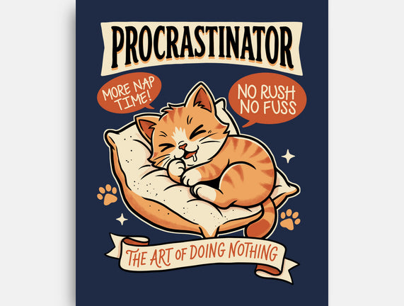 Procrastinator Cat
