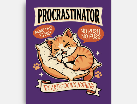 Procrastinator Cat