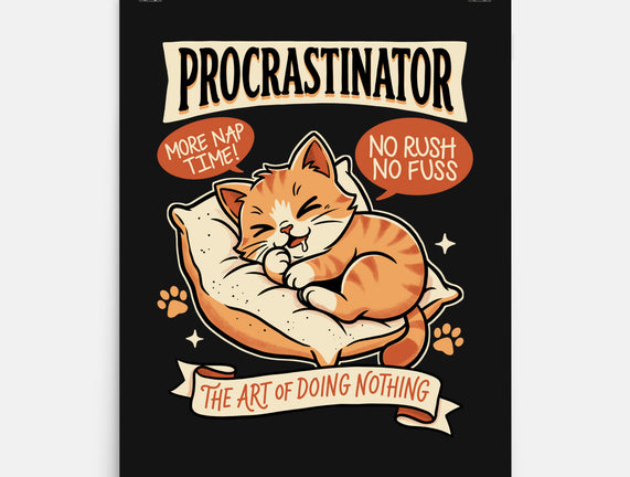 Procrastinator Cat
