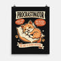 Procrastinator Cat-None-Matte-Poster-P1yu5h