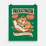 Procrastinator Cat-None-Matte-Poster-P1yu5h