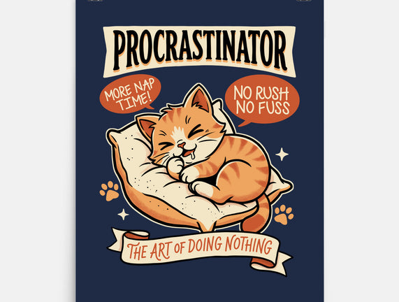 Procrastinator Cat